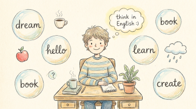 How to Think in English: Techniques and Exercises to Stop Translating in Your Head