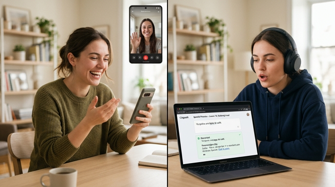 AI Language Partner Vs Real Language Partner