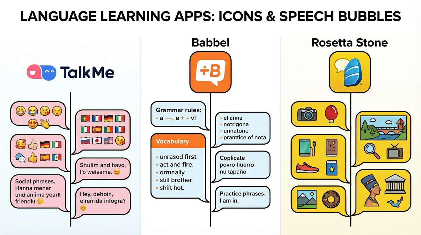 blog-FRTalkMe vs Babbel vs Rosetta Stone Meilleure App pour Apprendre l'Anglais en 2026 1.png